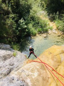 canyoning Airole vallée de la Roya