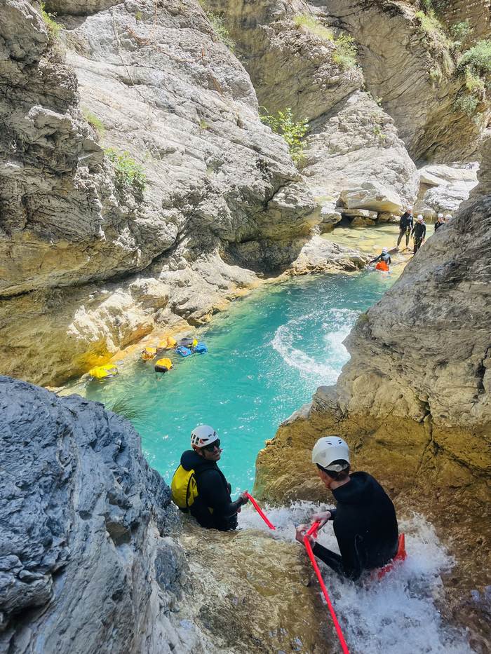 Canyoning en Italie