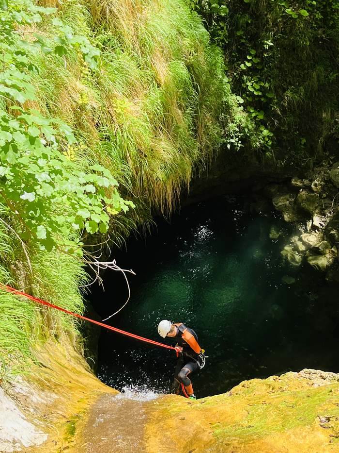 Descente canyoning - Alpes Maritimes (06)