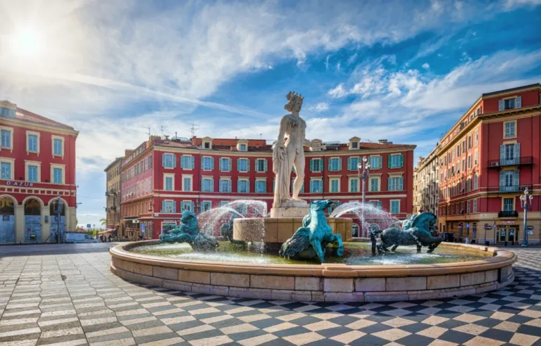 Place Masséna à Nice